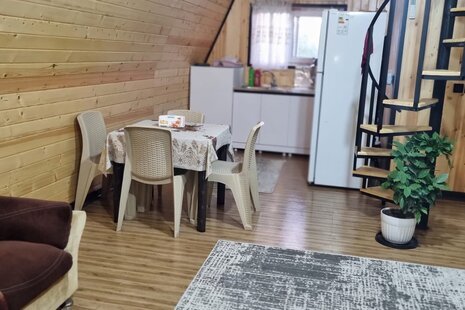 کلبه سوئیسی دوخواب مبله دریا در محمودآباد
