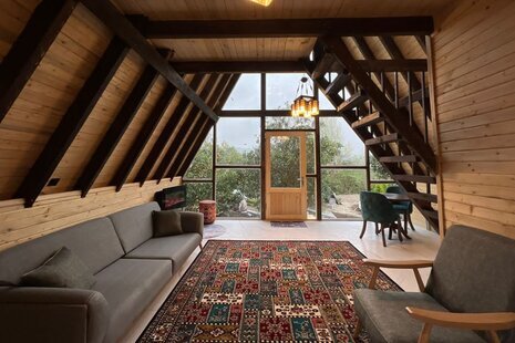 کلبه سوئیسی جنگلی تیامو سورپرایز در بابل