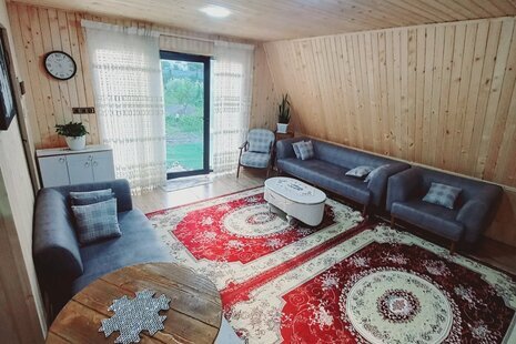 کلبه سوئیسی دوخواب ایوان در ماسال