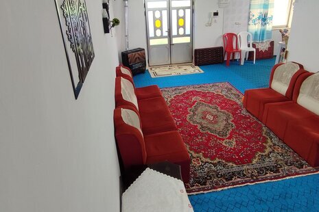 واحد تکخواب مبله در طبقه همکف ویلا جنگلی رحیم آباد