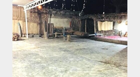 اتاق سنتی در اقامتگاه بومگردی در قشم