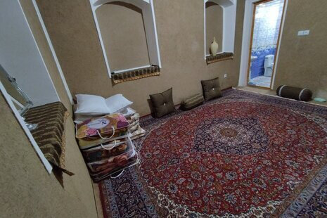 اتاق 12 متری شاباز در اقامتگاه بوم گردی ورزنه