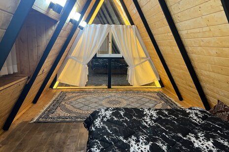 کلبه سوئیسی تکخواب ارشام 1 در بندرانزلی