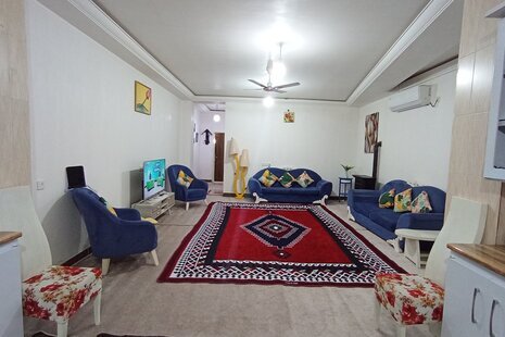 واحد مبله تکخواب طبقه همکف ویلا گل لاله 1 در گرگان