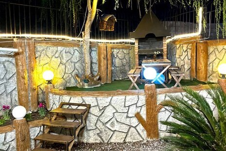 ویلا تکخواب مبله چوبی لاله در سوادکوه