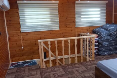 کلبه ی چوبی دوبلکس در سوادکوه