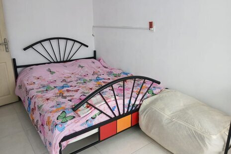 واحد مبله تکخواب در طبقه همکف ویلا طبیعت در محمودآباد
