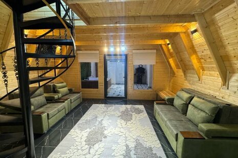 کلبه سوئیسی مبله دوخواب 3 در شیرگاه