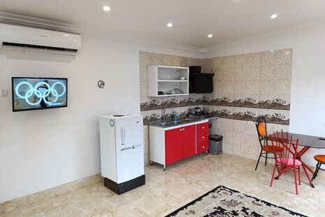 واحد در طبقه همکف ویلا آراد نزدیک به دریا در تنکابن