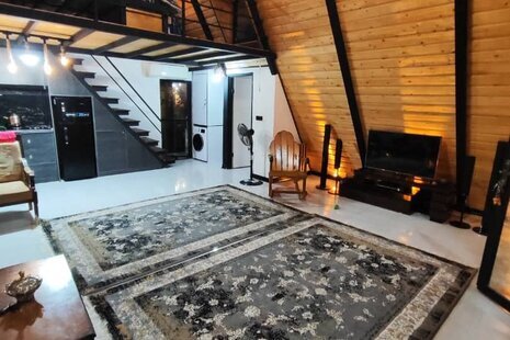 کلبه سوئیسی دوبلکس دوخواب در رشت