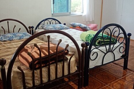 واحد تکخواب جنگلی در طبقه اول ویلای ماسال