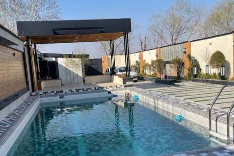 ویلا دوخواب استخردار مدرن میچا در ساوجبلاغ