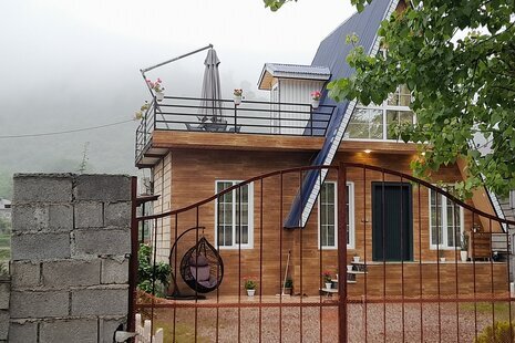 کلبه سوئیسی مبله دوخواب در ماسال