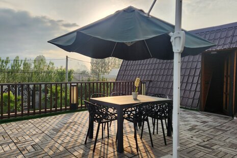 کلبه سوئیسی دوبلکس مبله تک خواب پدرسالار در آمل