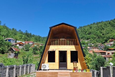 کلبه سویسی دوبلکس جنگلی امیرعلی در شیرگاه