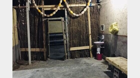 اتاق سنتی در اقامتگاه بومگردی در قشم