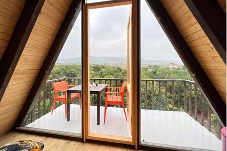 کلبه سوئیسی جنگلی تیامو سورپرایز در بابل