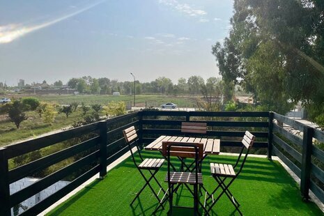 گلبه سوئیسی مبله دوخواب در فرح آباد
