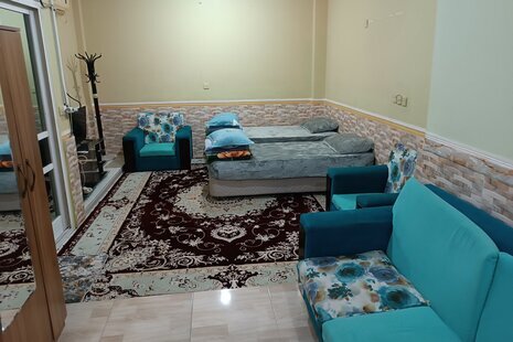 واحد مبله تراس دار 2 در هتل آپارتمان قشم