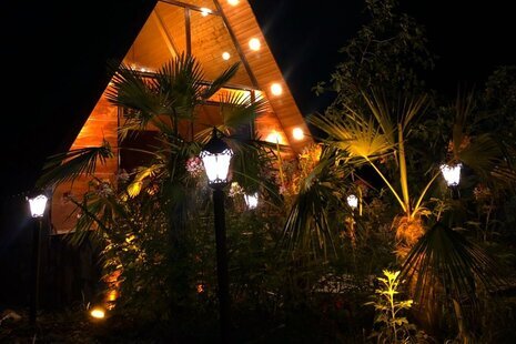 کلبه دوبلکس تکخواب رز در رامسر