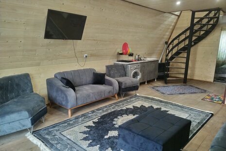 کلبه سوئیسی دوبلکس دوخواب جکوزی دار ساسان در چالوس