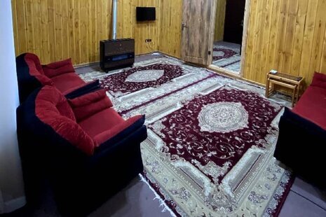 واحد مبله دوخواب طبقه دوم ویلا در ماسال