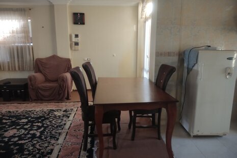 واحد مبله دوخواب سرچشمه در طبقه همکف ویلای چالوس