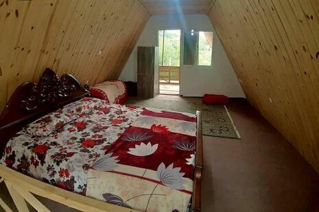 کلبه تکخواب مبله سوئیسی در ماسال