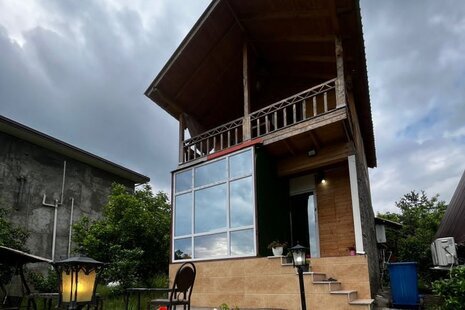 کلبه دوبلکس جکوزی دار گلبانو در سوادکوه