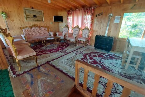 کلبه دوبلکس جکوزی دار الماس در شیرگاه