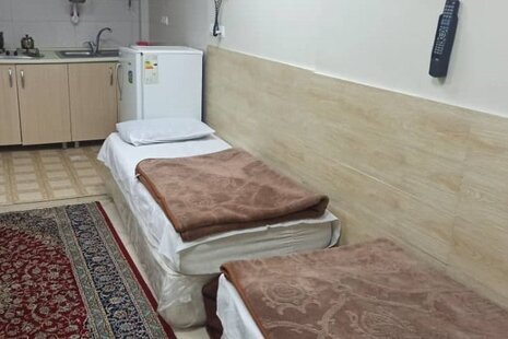 واحد تکخواب(5نفره) در هتل آپارتمان در مشهد