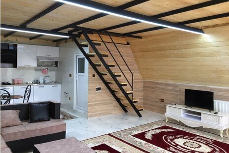کلبه سوئیسی دوبلکس دوخواب آنیل در ماسال