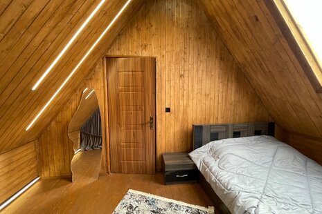 کلبه مبله دوبلکس دو خواب در زیبا کنار