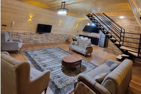 کلبه سوئیسی مبله دوخواب اشکان 3 در رامسر