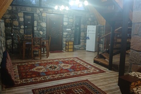 کلبه سوئیسی دوبلکس تکخواب در رامسر
