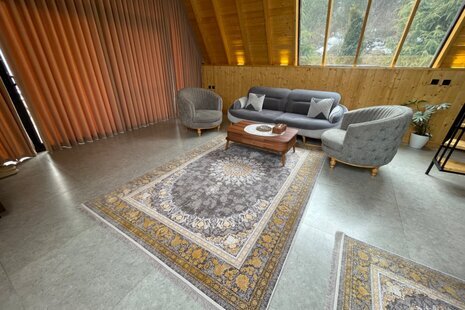 کلبه سوئیسی تکخواب جنگلی کاج در تنکابن