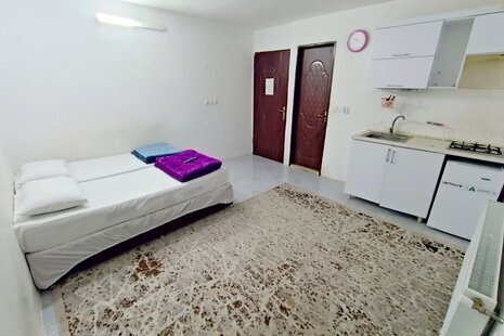 واحد تکخواب 302 در هتل آپارتمان مشهد