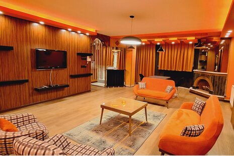 آپارتمان مبله دوخواب ایینه خانه در اصفهان