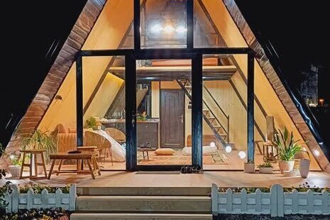 کلبه سوئیسی تکخواب بارانک در تالش