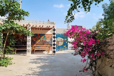 اتاق گارمزنگی در اقامتگاه بومگردی قشم