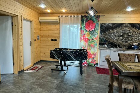 کلبه سوئیسی مبله دوخواب بردیا در چابکسر