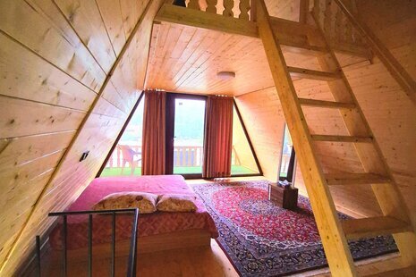 کلبه سوئیسی آرامش در سوادکوه