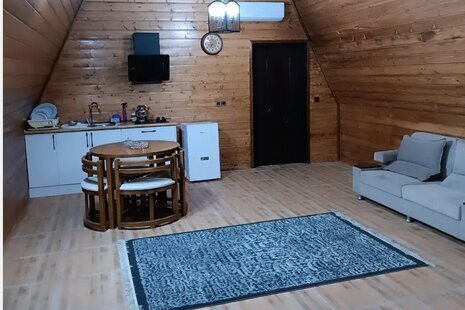 کلبه سوئیسی دوبلکس تکخواب آرمین در تنکابن