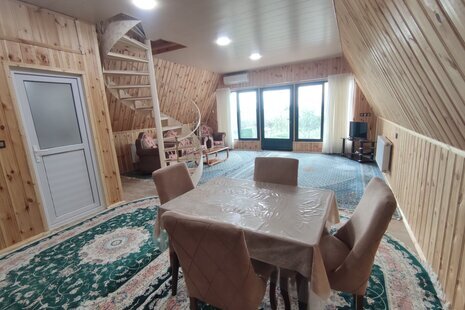 کلبه سوئیسی دوبلکس دوخواب سامان در طوالش
