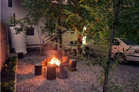 واحد تکخواب در طبقه همکف ویلای سواد کوه