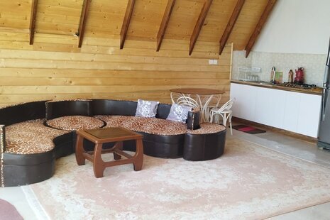 کلبه سوئیسی مبله دوخواب ناصردر کلاردشت