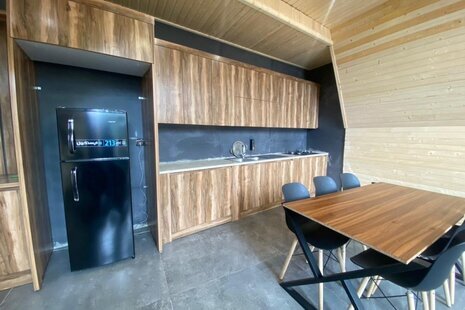 کلبه سوئیسی دوبلکس سه خواب کاکتوس در بندرانزلی