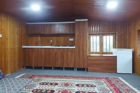 کلبه چوبی 25 متری در قائمشهر