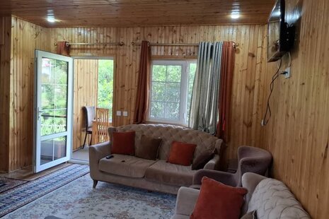 ویلا چوبی دوخواب طبقه دوم در ماسال