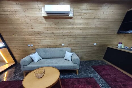 کلبه سوئیسی تکخواب دیدار در گلوگاه